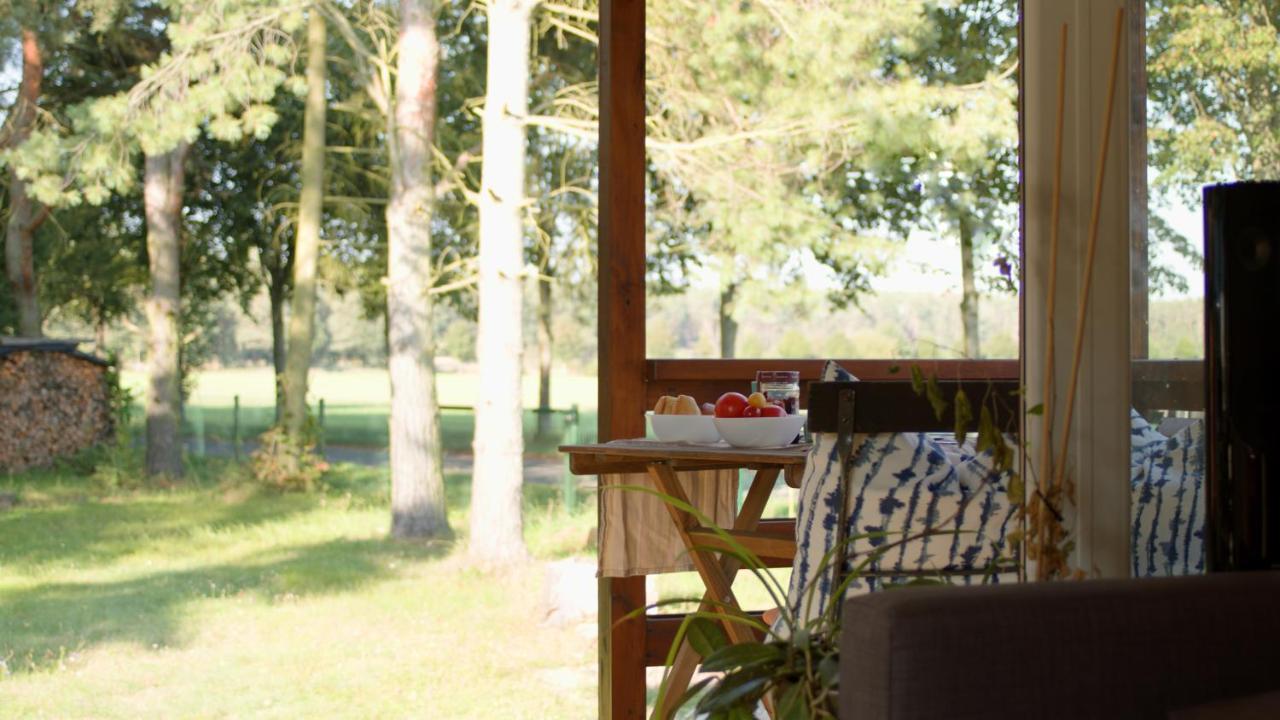 Appartement Tiny House Am Wald à Krina Extérieur photo